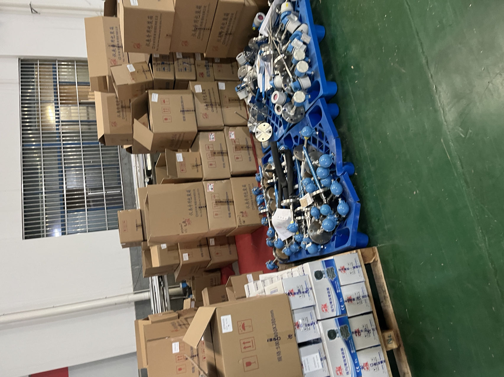 Anhui Tiankang finished instrument temporary storage workshop