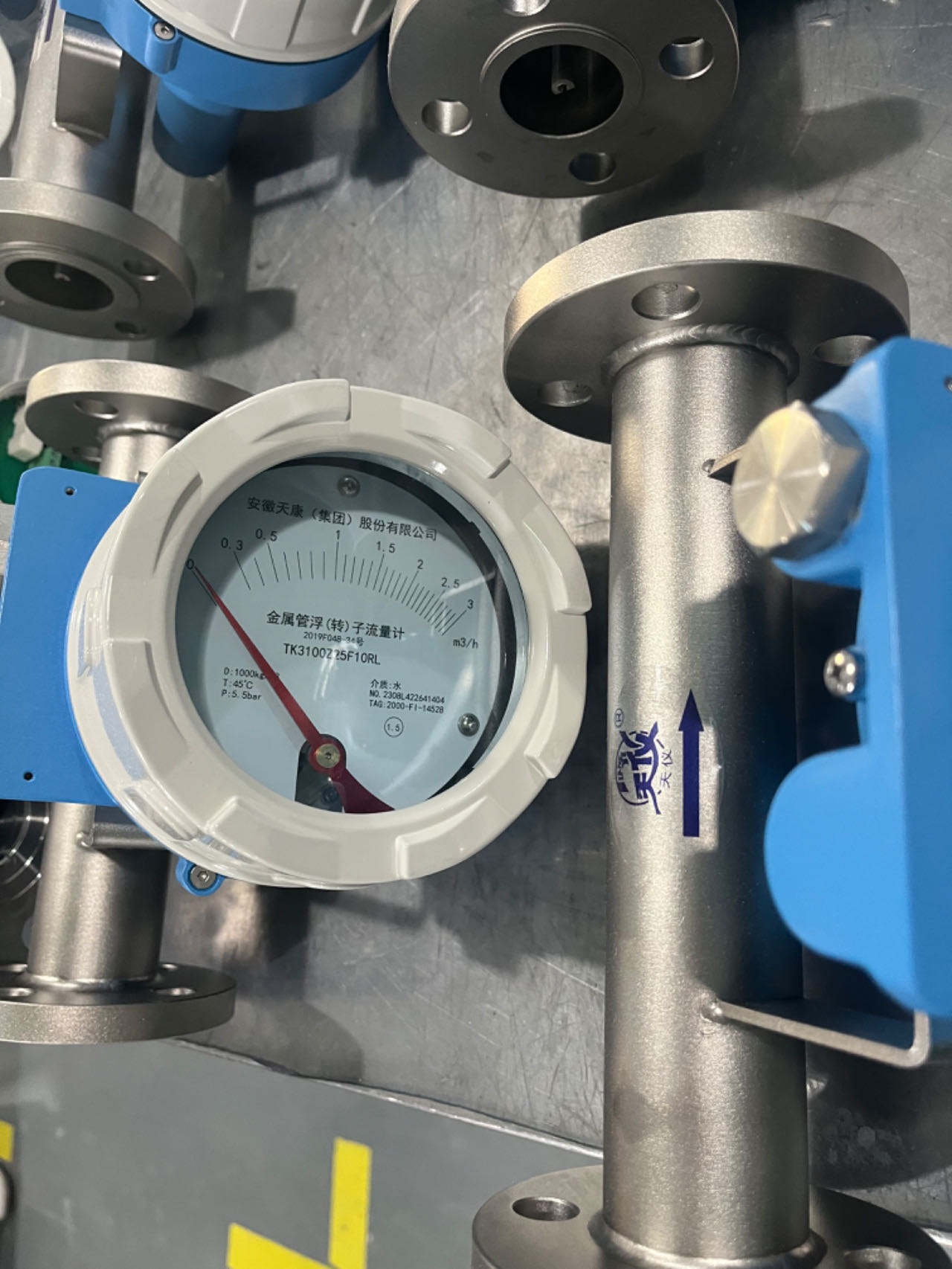 Anhui Tiankang Group Co., Ltd. metal rotor flowmeter display dial