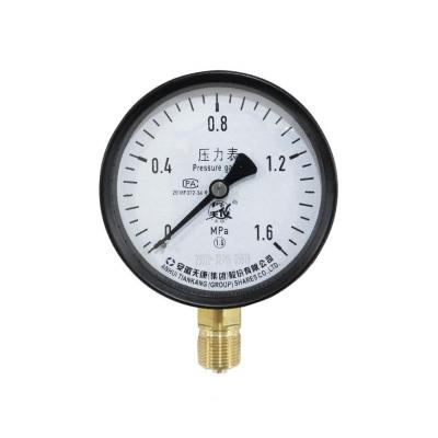 AnHui Tiankang ordinary pressure gauge Y-60/Y-100/Y-150